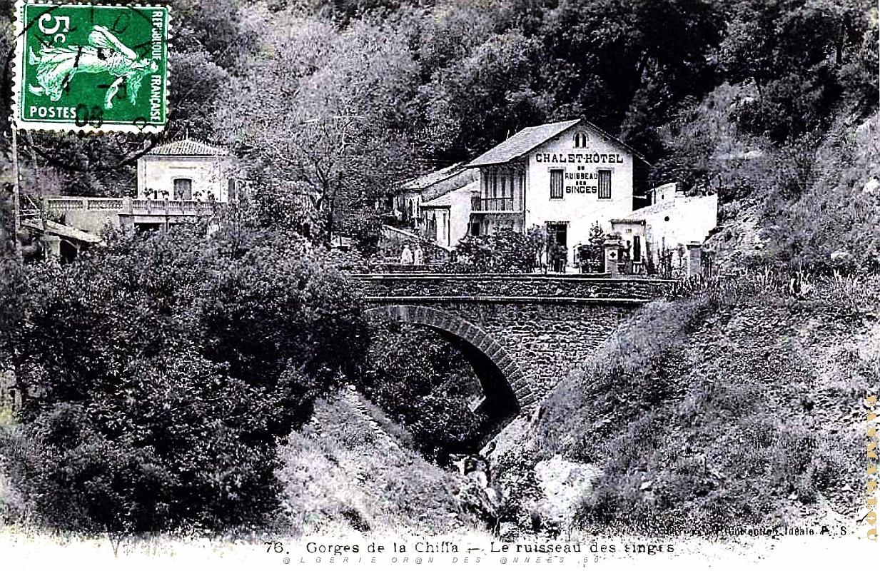 Blida - Gorges de la Chiffa - Ruisseau des Singes - 1908.jpg